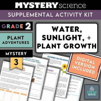 Preview of Mystery Science Kit | Grade 2 | Mystery 3 | Water, Sunlight, + Plant Growth