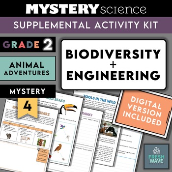 Preview of Mystery Science Kit | Grade 2 | Mystery 4 | Biodiversity + Engineering