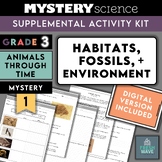 Mystery Science Kit | Grade 3- Mystery 1- Habitats, Fossil