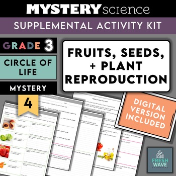 Preview of Mystery Science Kit | Grade 3- Mystery 4-Seed Dispersal Plant Life Cycle Digital