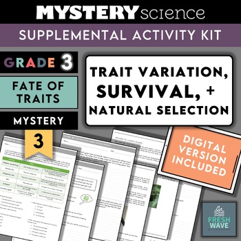 Preview of Mystery Science Kit | Grade 3- Mystery 3 - Natural Selection + Survival Digital