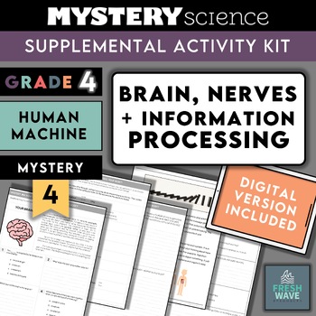 Preview of Mystery Science Kit | Grade 4 - Mystery 4 - Brain, Nerves + Processing | Digital