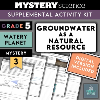 Preview of Mystery Science Kit | Grade 5 | Mystery 3 | Groundwater as a Natural Resource