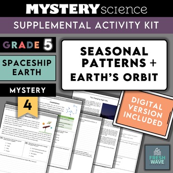 Preview of Mystery Science Kit | Grade 5 | Mystery 4 | Seasonal Patterns + Earth's Orbit