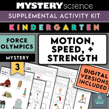 Preview of Mystery Science Kit | Kindergarten | Mystery 3 | Forces, Push and Pull