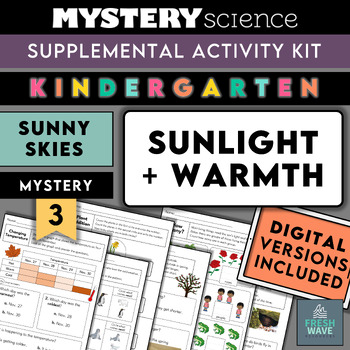 Preview of Mystery Science Kit | Kindergarten | Mystery 3 | Sunny Skies | Digital