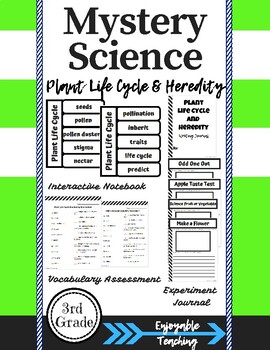Preview of Mystery Science Plant Life Cycle & Heredity (Third Grade)