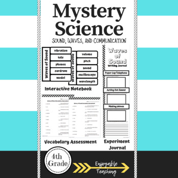 Preview of Mystery Science Sound, Waves, and Communication (Fourth Grade)