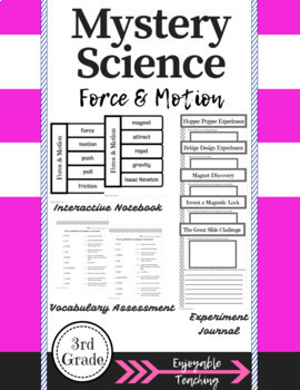Preview of Mystery Science for Force & Motion (Third Grade)