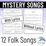 Mystery Song Collection 12 Songs with 2 PDFs 1 With Lyrics