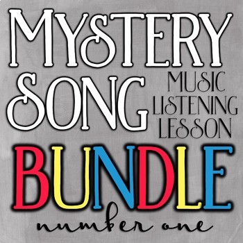 Preview of Mystery Song Music Listening: Bundle #1