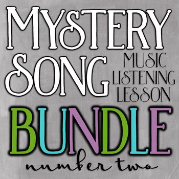 Preview of Mystery Song Music Listening: Bundle #2
