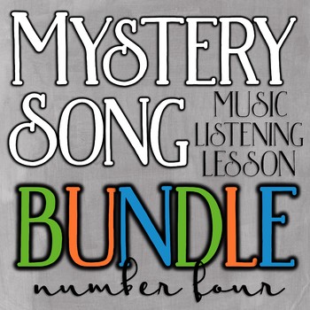 Preview of Mystery Song Music Listening: Bundle #4