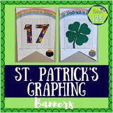 Mystery St. Patrick's Day Graphing Banners: Clover & Number 17
