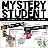 Mystery Student EDITABLE Classroom Management Essential