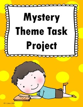 Preview of Mystery Theme Task Project