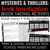 Mystery/Thriller Book "Investigation" (Book Tasting) - Mid