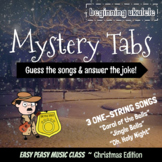 Mystery Ukulele Tabs ~ Christmas Edition!