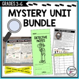 Mystery Unit Bundle | Halloween Activity | Genre Study