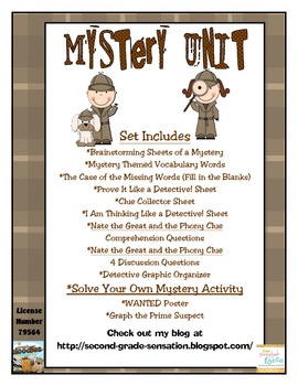 Mystery Unit: Complete With a Case for Your Students to Solve! | TpT