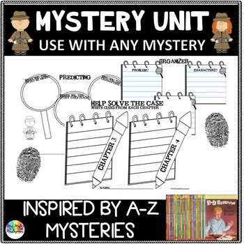 Preview of Mystery Unit Packet Book Study