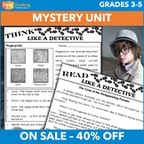 Mystery Unit | Read, Write & Think Like a Detective Activities