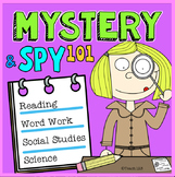 Mystery - Spy 101 Reading Response Book Log