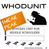 Mystery Unit for Middle Schoolers: SNEAK PEAK