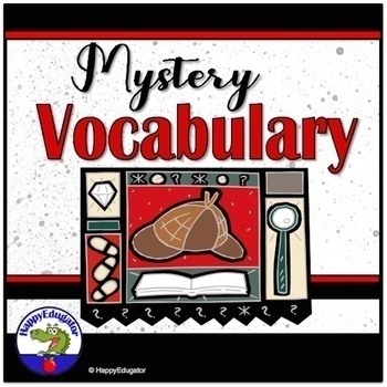 Preview of Mystery Vocabulary PowerPoint