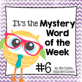 Mystery Word of the Week 6