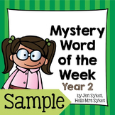 Mystery Word of the Week
