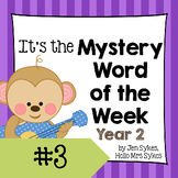 Mystery Word of the Week 3, Year 2