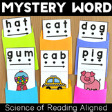 Mystery Words Phonics Center - Decodable Words - (Science 