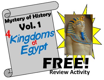 Preview of FREE! Mystery of History Vol. 1 Four Kingdoms of Egypt