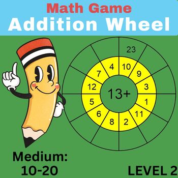 Preview of Mystical Math Mastery - Printable Addition Wheels & Interactive Math Games for K