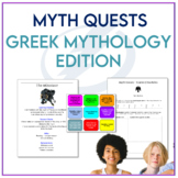 Myth Quests Introductory Mythology Activities Middle School & Up