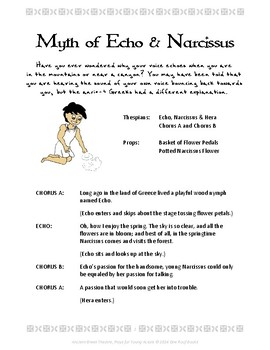 Preview of Myth of Echo and Narcissus, Ancient Greek Theater