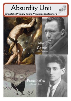 Preview of Myth of Sisyphus & Kafka: Absurdity Unit - Annotate, Visualize, Discuss Camus