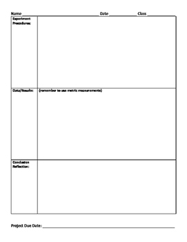 MythBusters Scientific Method Science Project Assignment Packet | TpT