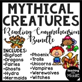 Mythical Creatures Informational Text Reading Comprehensio