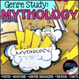 Mythology Genre Study, Myth Poster, Graphic Organizers, Ta