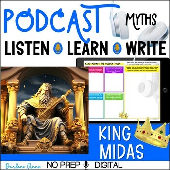 Teach Wisdom with this Greek Myth - Storytelling Podcast for Kids- King Midas  and the Golden Touch:E90