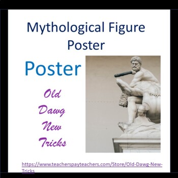 Preview of Mythology: Mythological Figure Poster Assignment