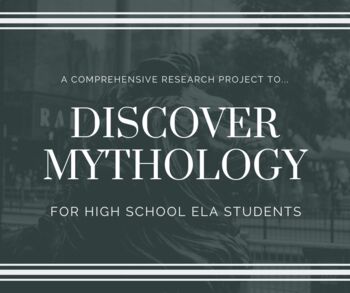 Preview of Mythology Project: 10-day Research and Writing Assessment