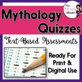 Mythology Quizzes: Text-Based Assessments