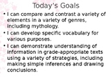 Mythology Unit, Week 3, Day 5, Lesson Slides