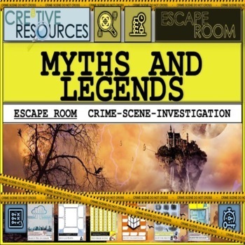 Preview of Myths and Legends Escape Room