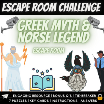 Preview of Myths and Legends Escape Room