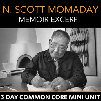 Preview of N. Scott Momaday Memoir - Mini Unit - Modern Native American Literature