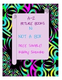 N is for Not a Box FREE sample A-Z Picture Book Activities